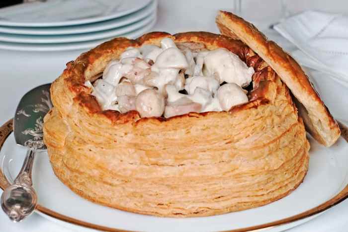 Chicken Vol-Au-Vents