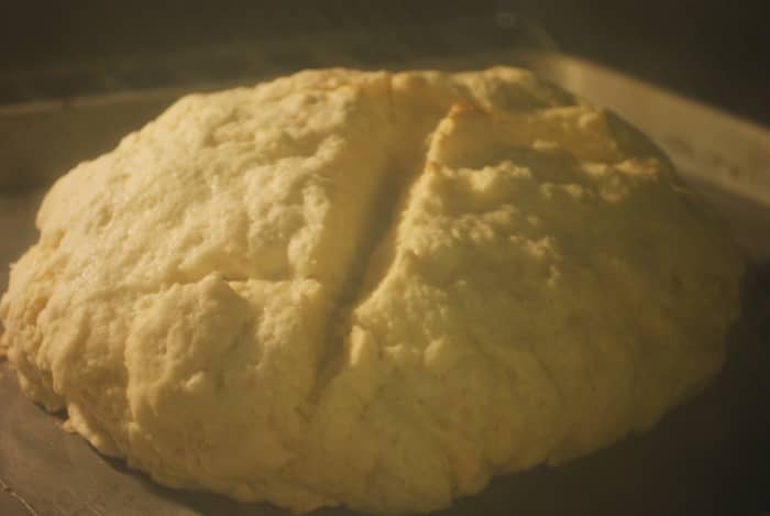 The increased surface area means more crust - which is a glorious thing. It also helps insure even baking throughout.