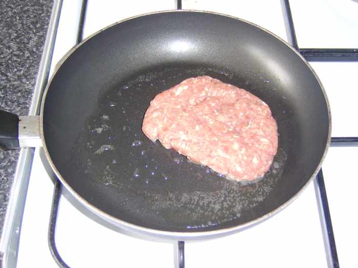 Cooking a Lorne Sausage