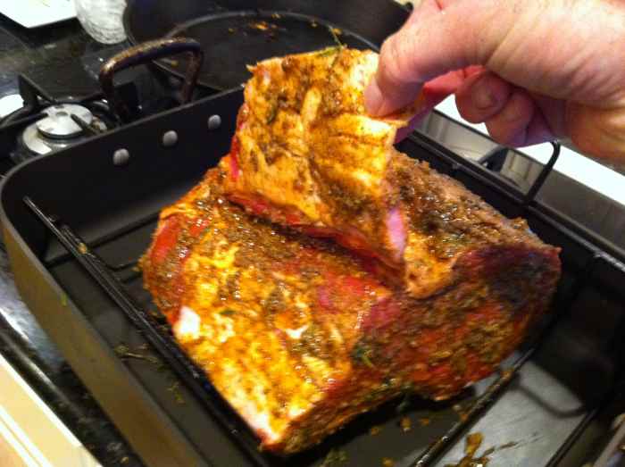 Killer Barbecued Prime Rib Roast on the Kamado Grill Delishably