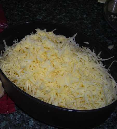 Grated cheese