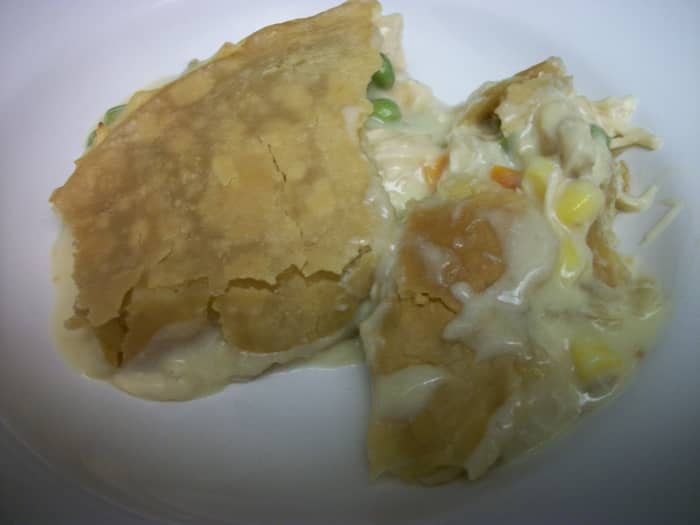 Add your favorite vegetables to leftover turkey, and top with a refrigerated pie crust for an easy Turkey Pot Pie
