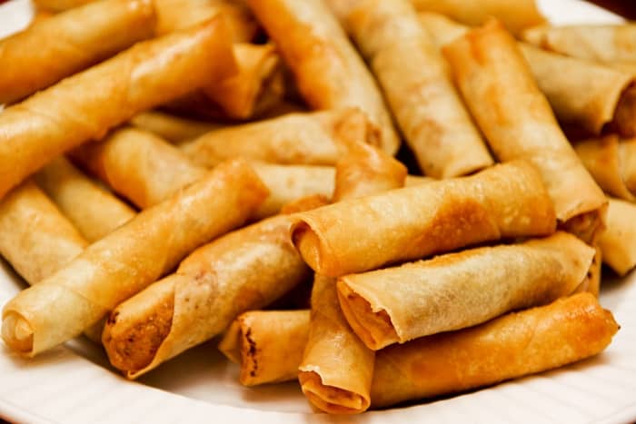 Simple Recipe for Lumpiang Shanghai (Meaty Philippine Spring Rolls ...