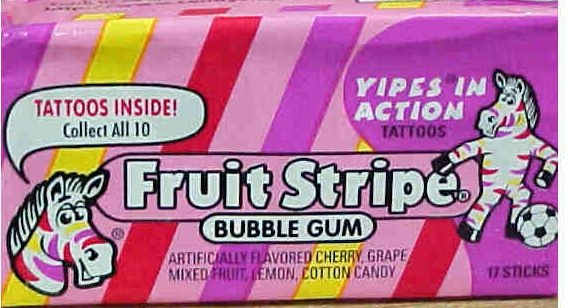 Fruit Stripe Gum