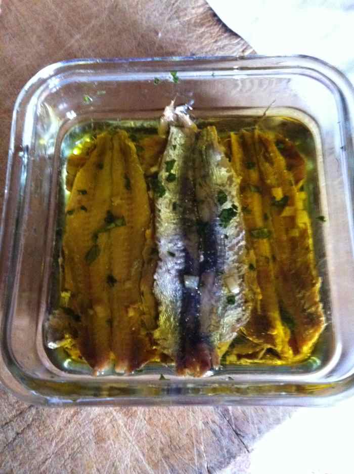 Acciughe sotto olio