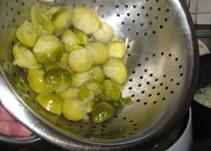 Cooked Sprouts