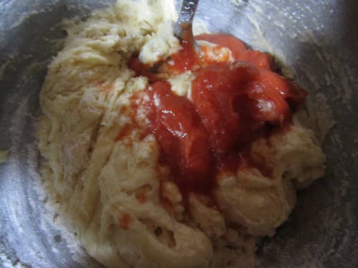 I'll admit that the addition of the condensed tomato soup didn't look very appetizing to me.