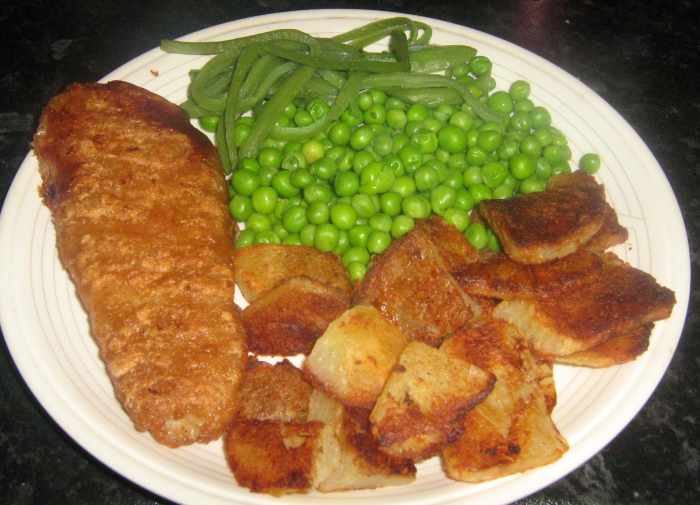 Learn how to cook fried potato slices at home. 