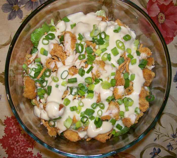 Recipe Applebee’s Oriental Chicken Salad & Dressing Delishably