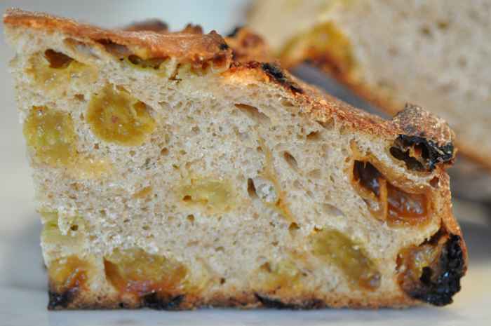 Fruit loaf with green raisins and candied peel Image: © Siu Ling Hui