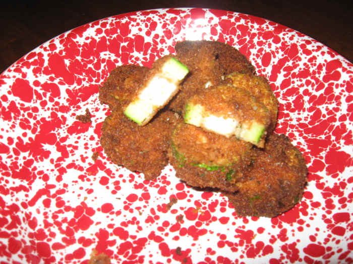 Fried zucchini.