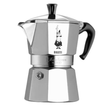 Using a moka pot is great alternative to an espesso machine for making espresso at home.