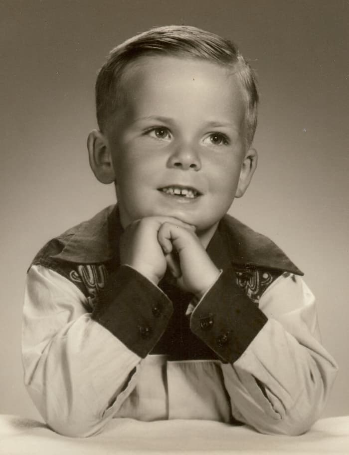 My brother John, who always chose spice cake as his preferred birthday cake