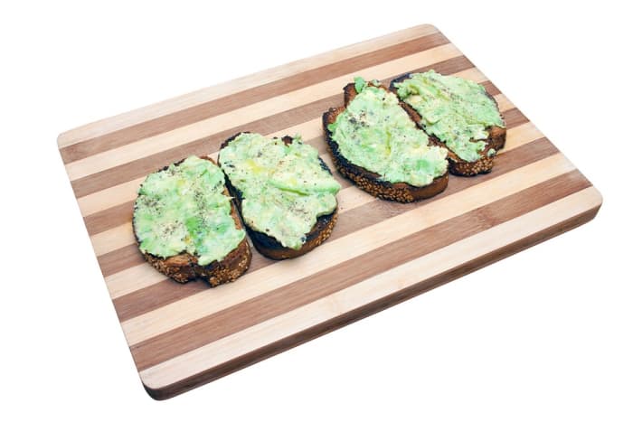 Use the recipe below to make a refreshing spread for dark breads and add any of you favorite meats and vegetables.