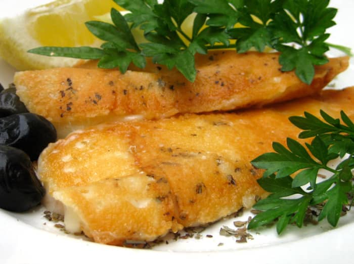 The finished skin of the saganaki should be crispy. Serve saganaki with lots of lemon juice squirted over it.