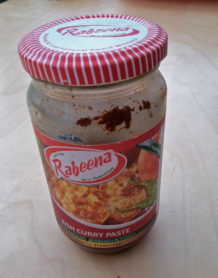 This is the fish curry paste I use, but any brand would do.