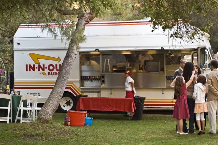 Did you know that INO does catering? For special occassions, cook-out vans will come and cook fresh burgers at picnics or charity events. They've also done pop-up stores worldwide, even in Australia and Japan!