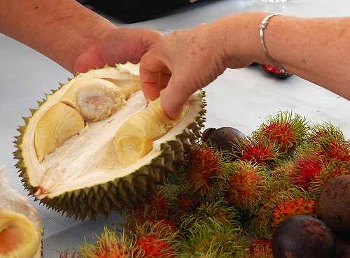 Durian fruit is notoriously niffy.