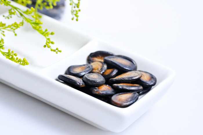 Chinese melon seeds. One of the most commonly served Chinese New Year snacks.