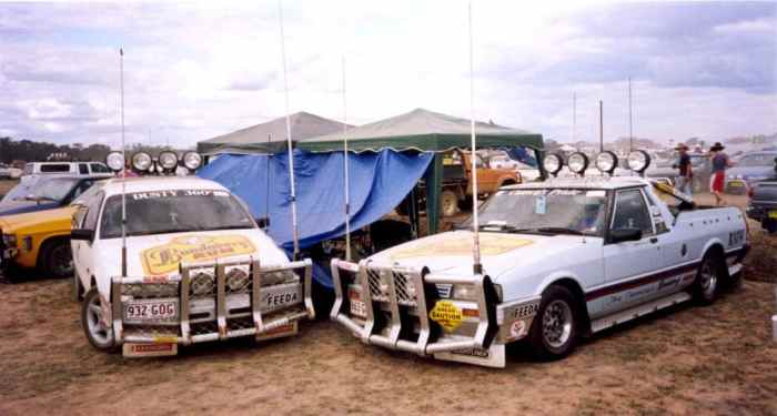Roo bars fitted to utes are essential safety devices in the outback.