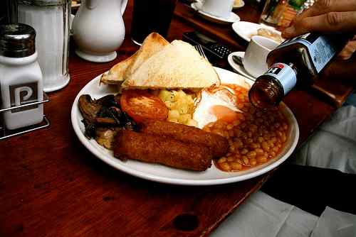 The full English is now complete.