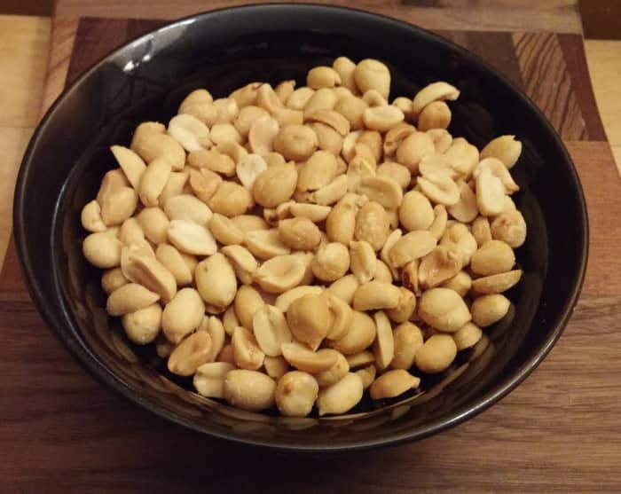 Peanuts are a member of the legume family. It's a heart-healthy food, so enjoy a handful several times a week.