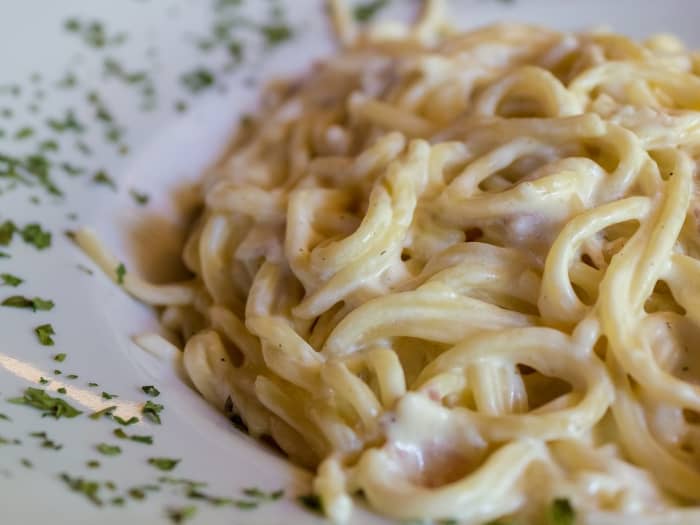 The addition of non-traditional ingredients like cream is often delicious, but the delicate flavours of the original dish are lost