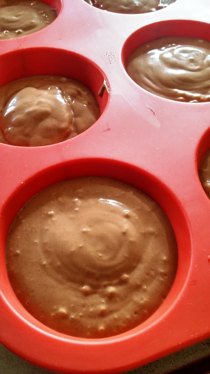 Step 3: The chia base is frozen for 4+ hours in a silicone muffin tin (or, better yet, a silicone ice cube pan).