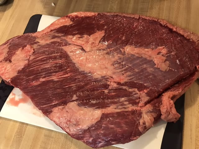 You can use this recipe for a beef brisket that is anywhere from 4 to 10 pounds - I've done the full range.