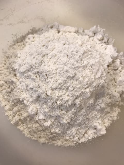 In a second bowl, whisk together the dry ingredients. Cake flour gives a gorgeous texture to the cake, and baking soda provides lift.