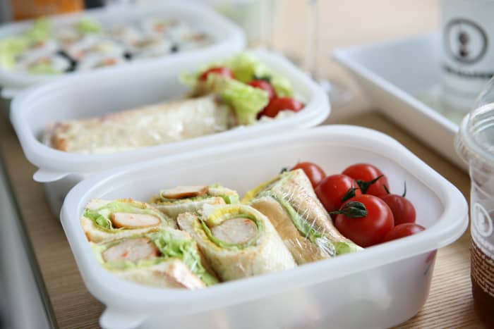 Planning ahead and making sure that you've got bite-sized snacks that include a carb, a veggie and a protein is a healthy way to power through the mid-afternoon office energy slump.