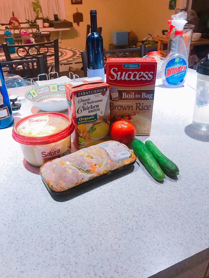 The necessary ingredients.