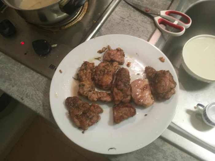 Browned Pork Seasoned With Tarragon in a PruneWine Sauce Delishably