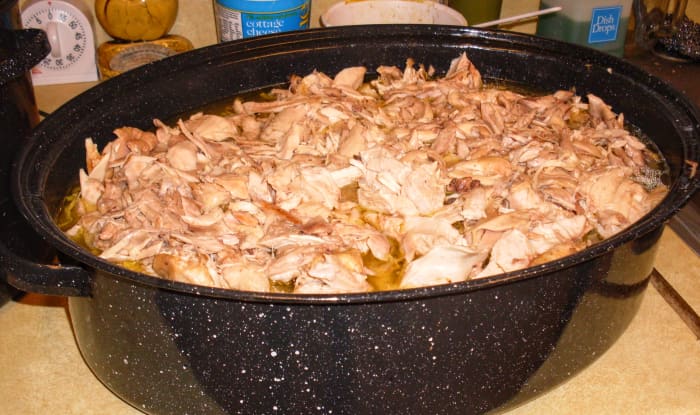 Tear or cut the meat into suitable size pieces for whatever recipes or cooking styles you have in mind.