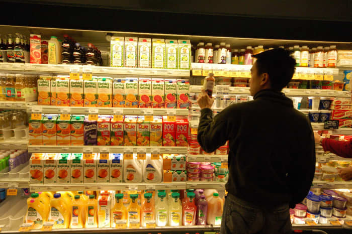 The kombucha is often stocked next to juice and sodas, and sometimes the label says nothing about its alcohol content.