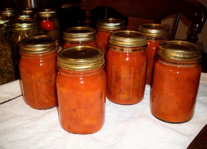 The color and texture of your jam will vary according to the plums you use, and how tough their skins are. Store in a dry, dark place.