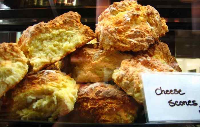 Cheese scones are a good option for anyone who needs to reduce their sugar intake.