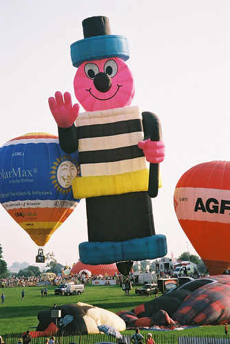 Bertie Bassett is the mascot for Liquorice Allsorts.