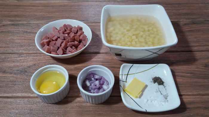 Hot dog hash ingredients