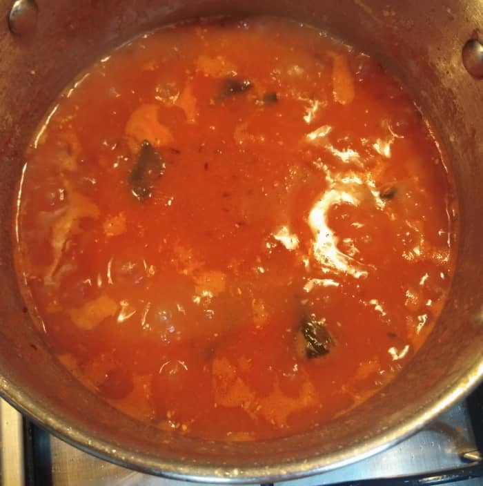 Mix and cook for 5-10 minutes over medium heat. Stir in between. Adjust salt. Add more water if required. Switch off the heat.