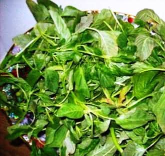 Nigerian Leafy Green Vegetable Medley Recipe - Delishably