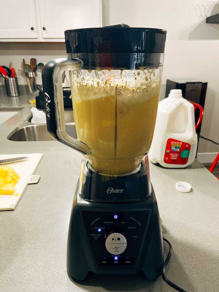 Blend for a few minutes using the smoothie mode. 