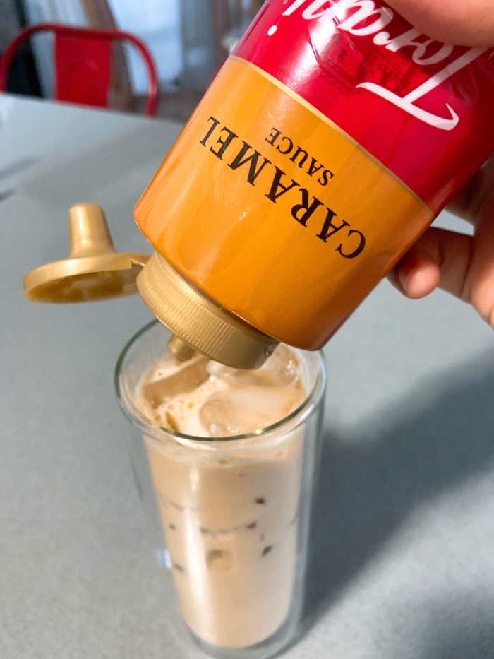 You can also add caramel sauce.