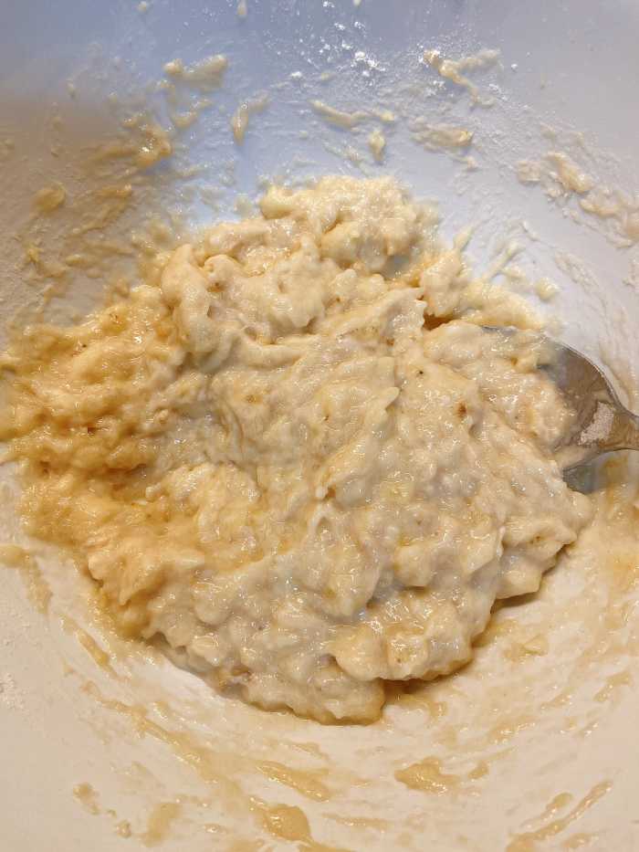 Mix until it's well combined. 