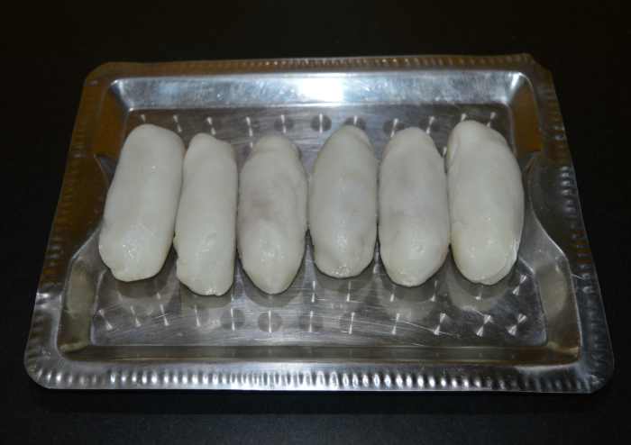 Place the dumplings on a plate.