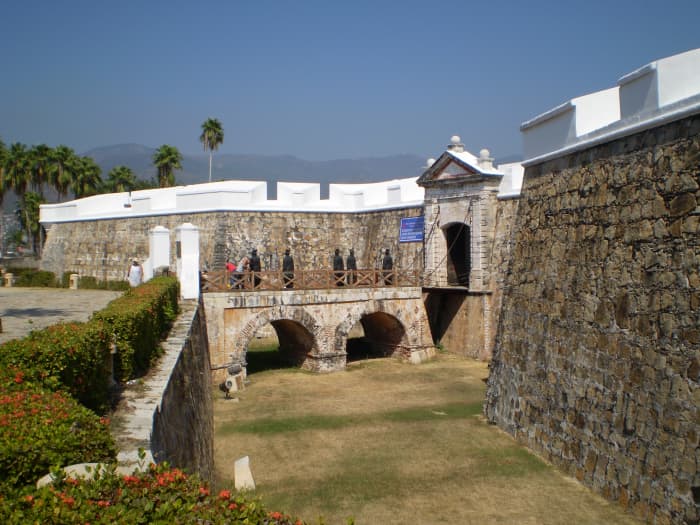 The Fuerto de San Diego in Acapulco, Mexico, guarded the port and its lucrative trade to and from Manila across the Pacific.