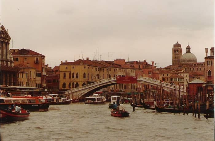 Venice's Grand Canal. It was Venice that monopolized the spice trade before it was broken by Portugal and Spain.