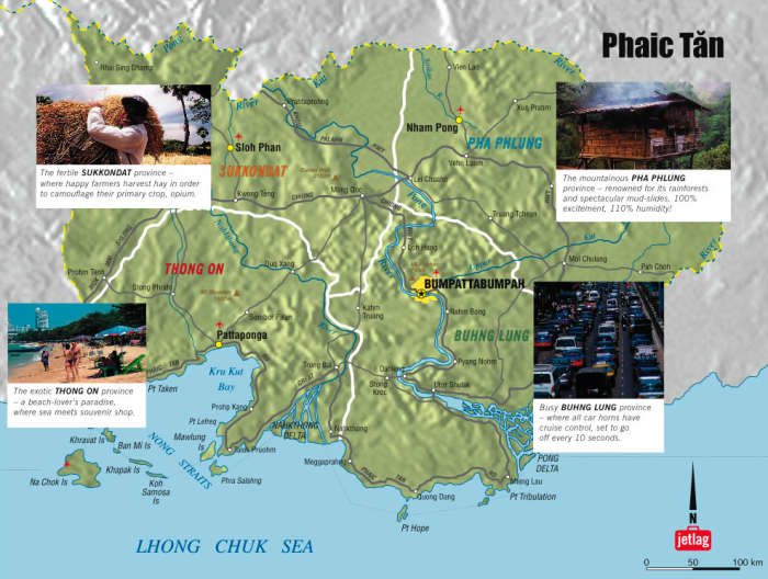 EXCERPT: "Such is the magic of Phaic Tan that many who come, intending to stay for a week, never manage to leave (see our section on Narcotics - Penalties for)"