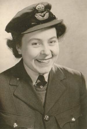 Eileen Younghusband who filtered through to the German's Big Ben message threatening the bombing of London by V2 bombers.