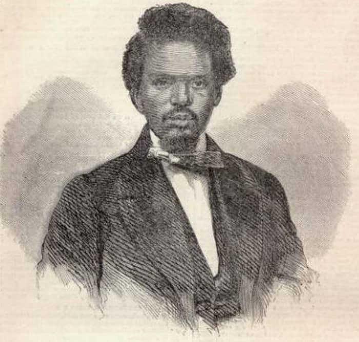 Robert Smalls at the time he captured the Planter. From an engraving published in Harper's Weekly, June 14, 1862